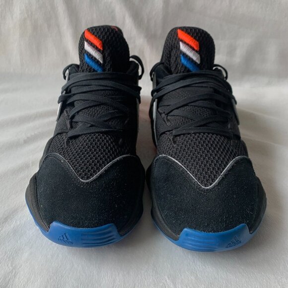 adidas Harden Vol. 4‎ Mens 7.5 Black Red Blue Basketball Shoes Sneakers Low Top main image 5